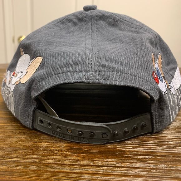 VINTAGE 90s Pinky and the Brain Animaniacs Hat NWT - Picture 5 of 16
